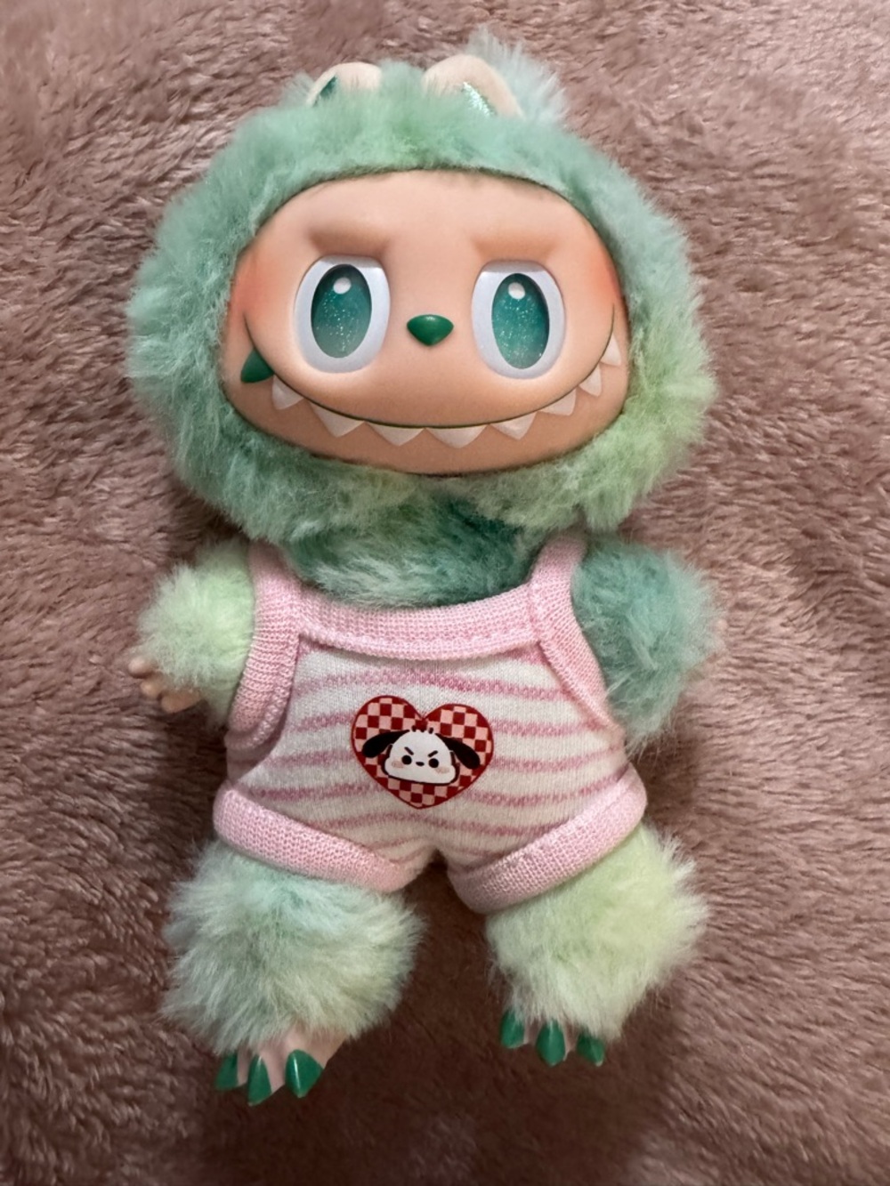 Cute Labubu romper-doll not included